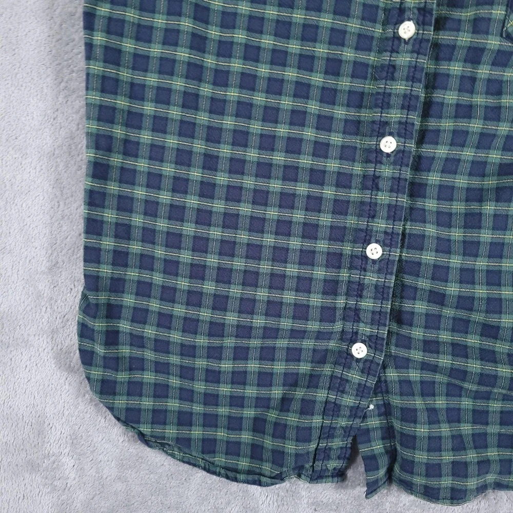 Denim & Supply Ralph Lauren Shirt‎ Womens Large Plaid Flannel Tomboy Button Down